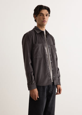 Micro Cotton Corduroy Overshirt