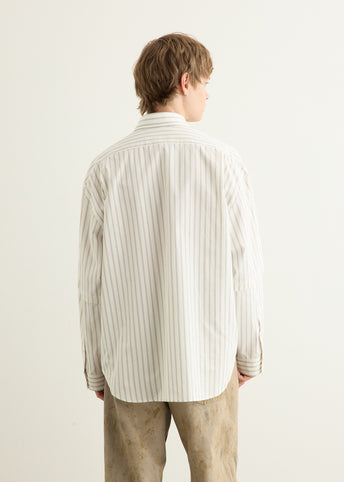 Double Sleeve Button-Up Shirt