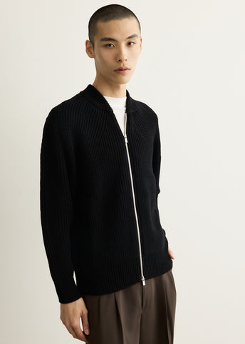 x Batoner Worsted Wool Bomber Cardigan