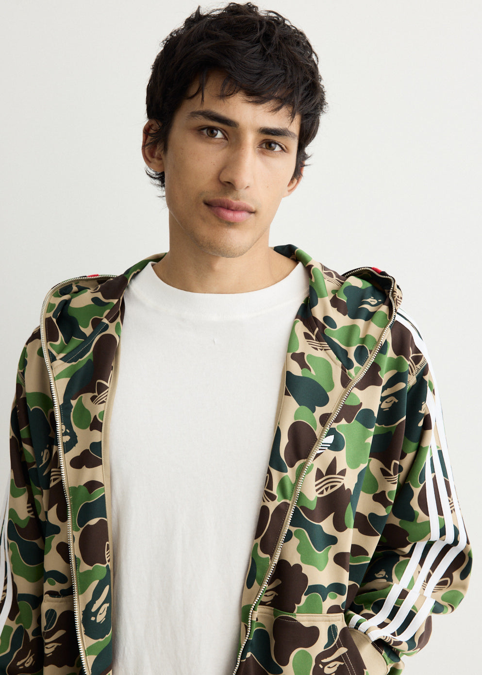 x BAPE Track Shark Hoodie Jacket