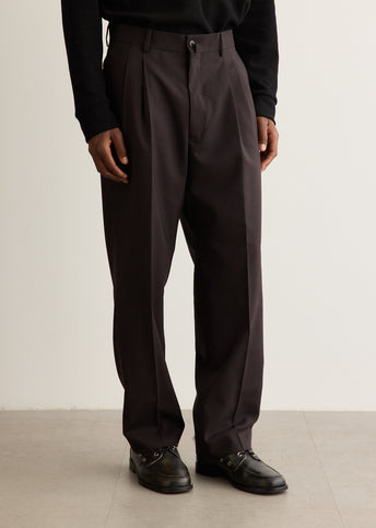 Double Pleated Trousers