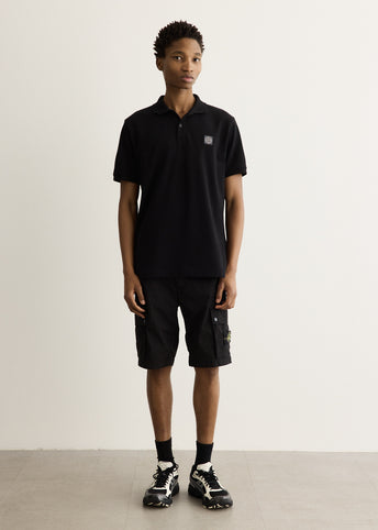 Stretch Organic Cotton Twill Cargo Shorts