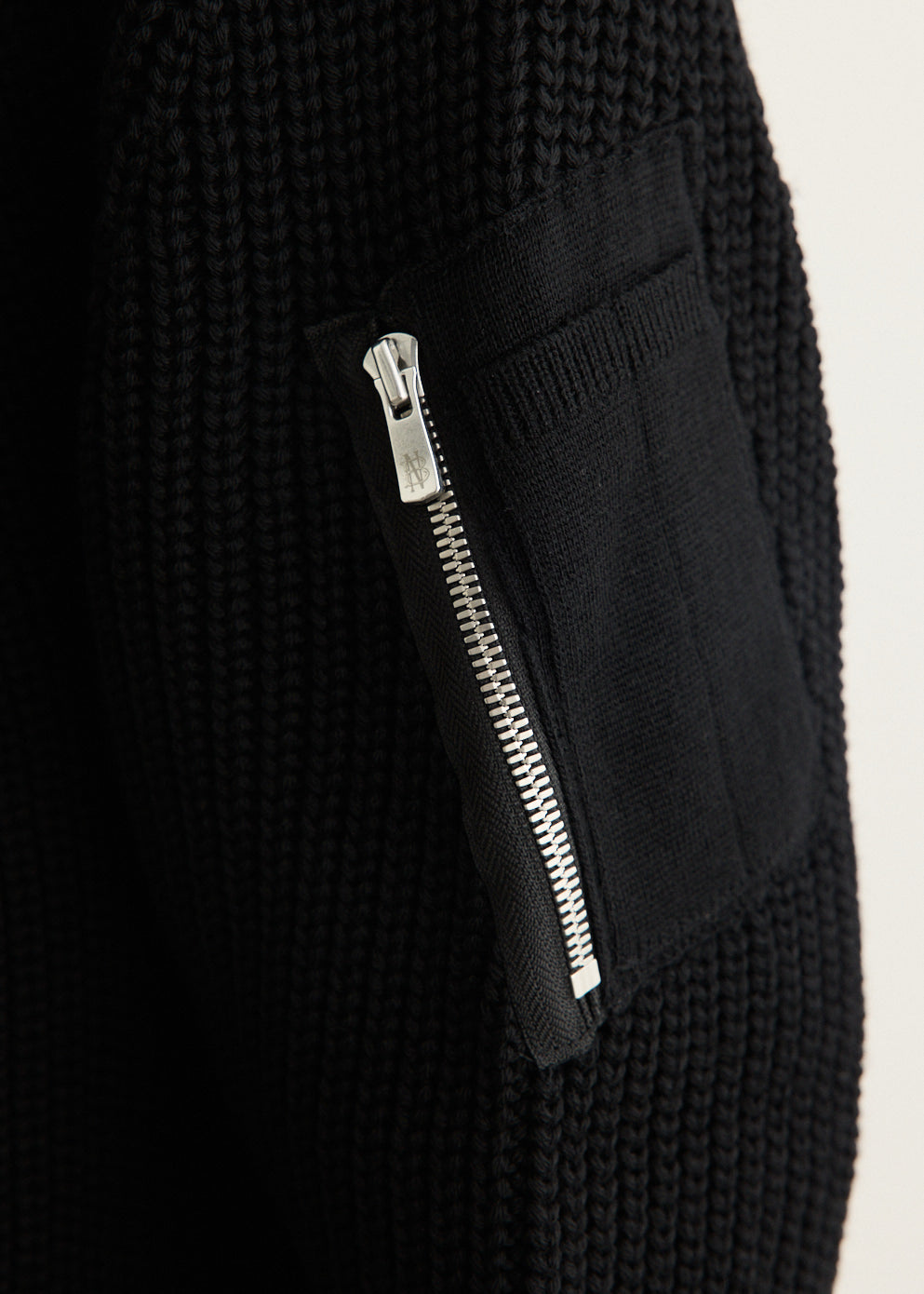 x Batoner Worsted Wool Bomber Cardigan