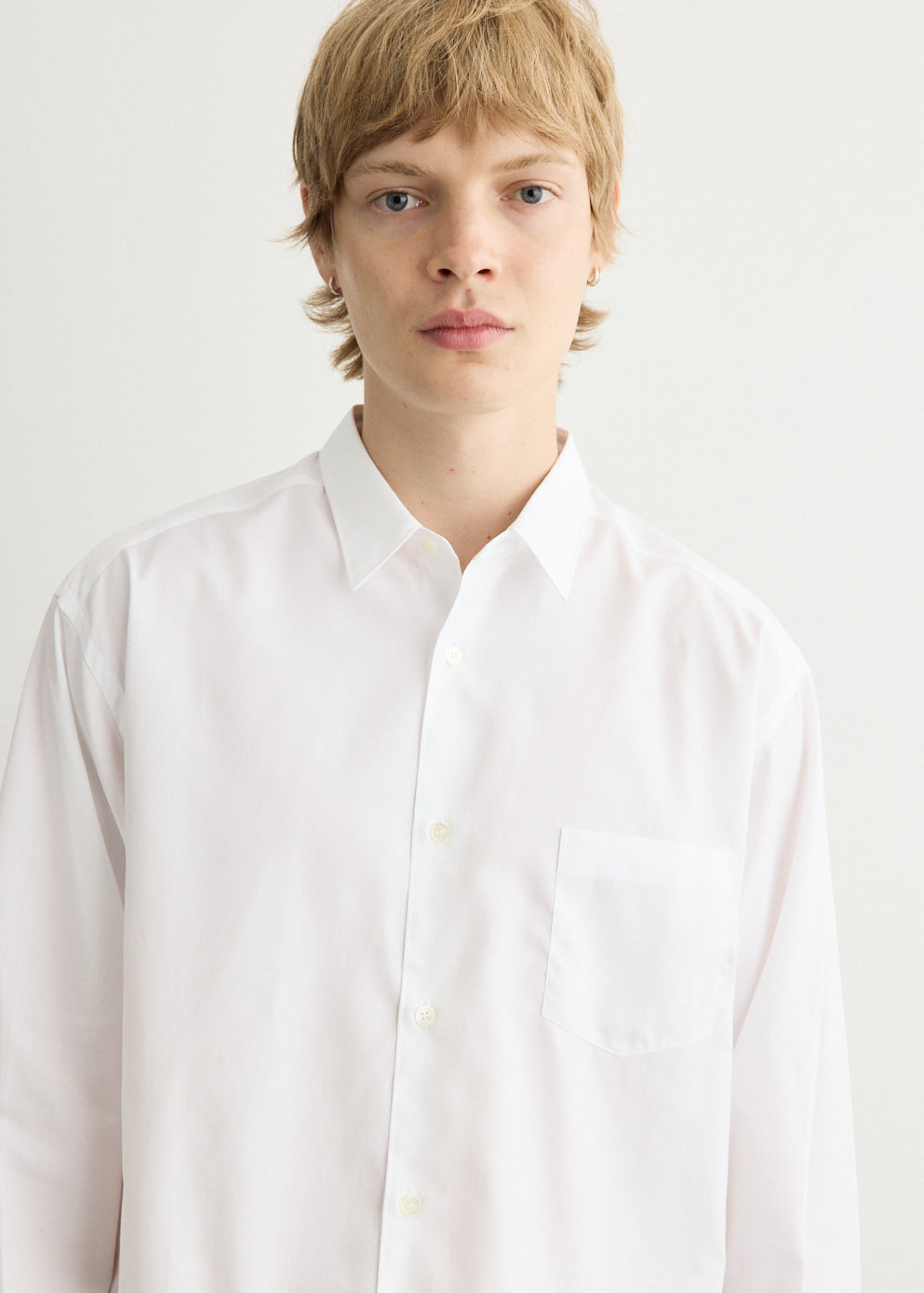 Cotton Broad Logo Shirt