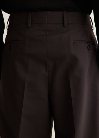 Double Pleated Trousers