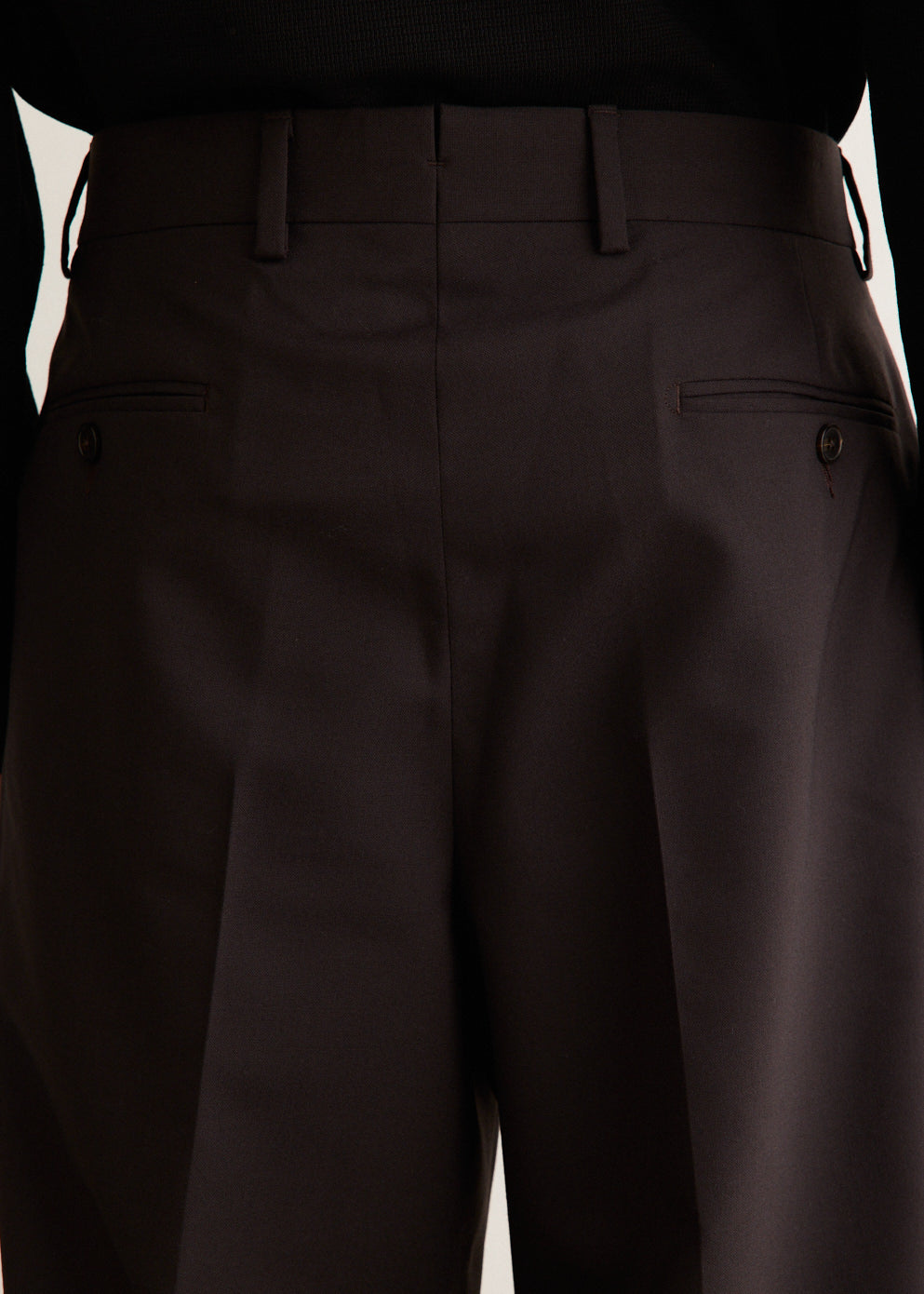 Double Pleated Trousers