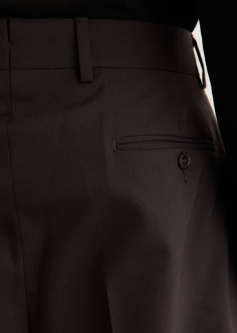 Double Pleated Trousers