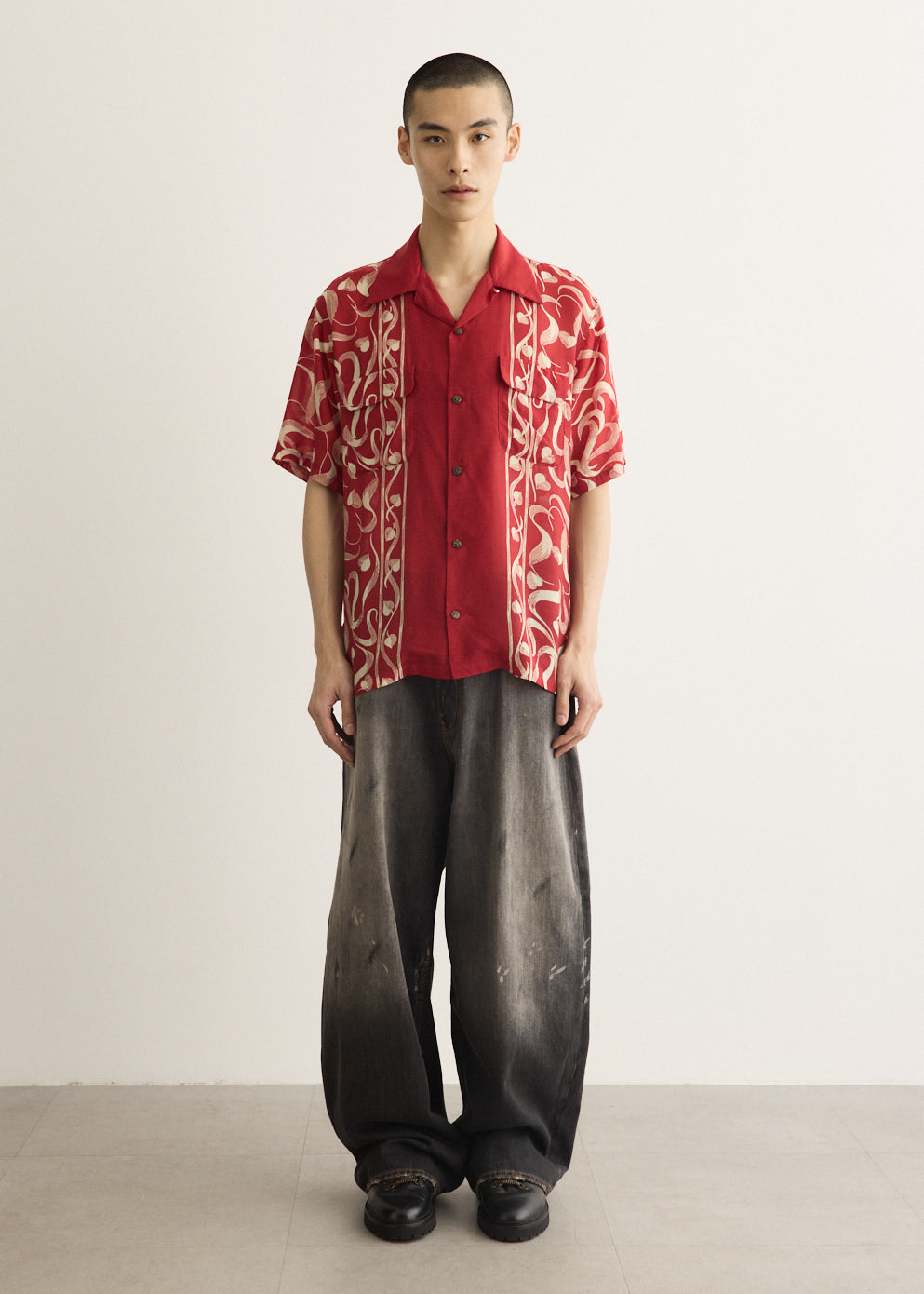 Okura Short Sleeve Camp Collar Shirt