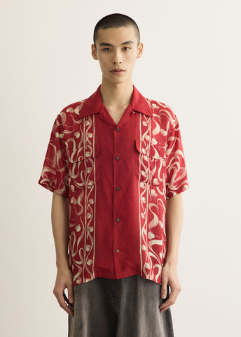 Okura Short Sleeve Camp Collar Shirt