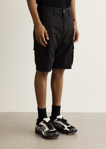 Stretch Organic Cotton Twill Cargo Shorts