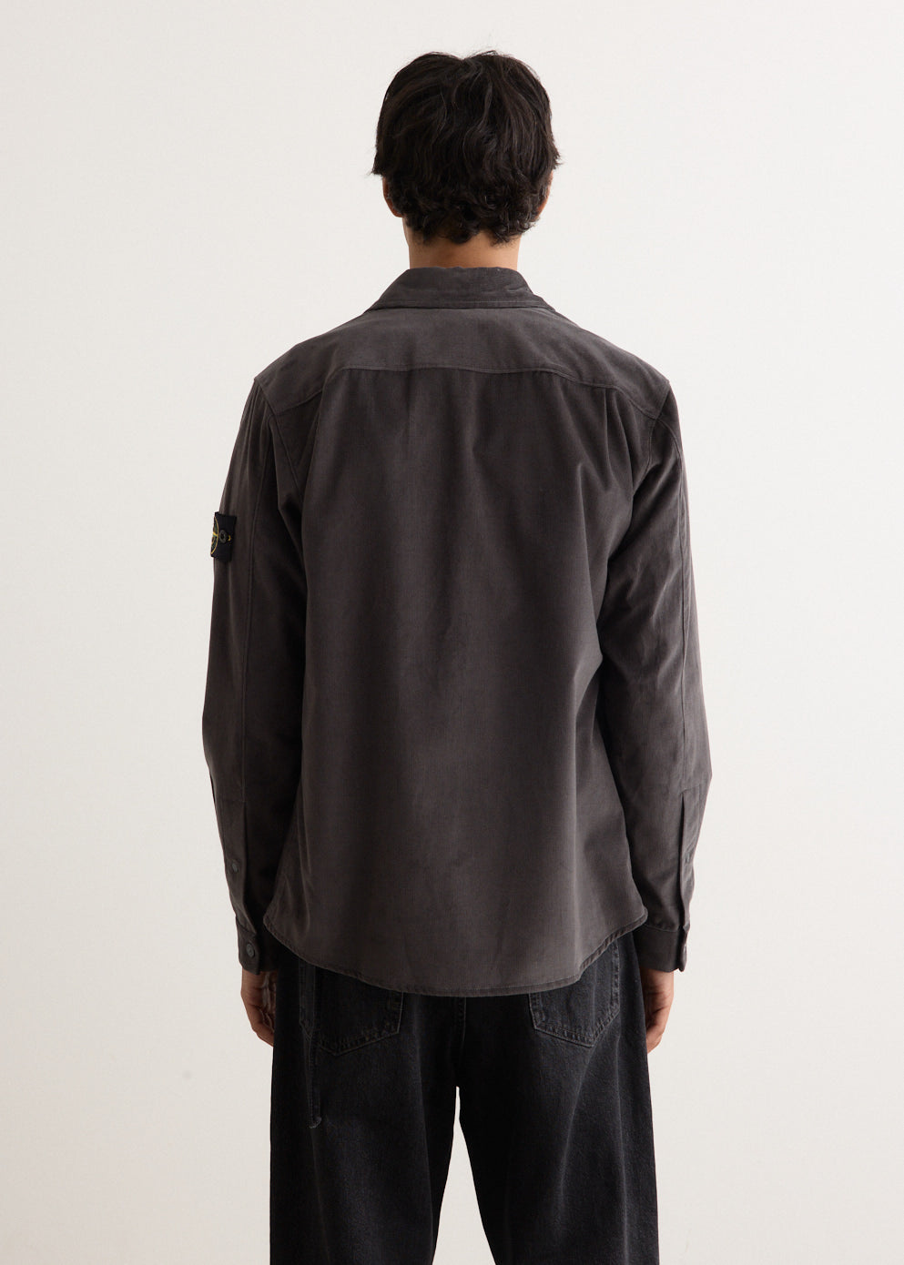 Micro Cotton Corduroy Overshirt