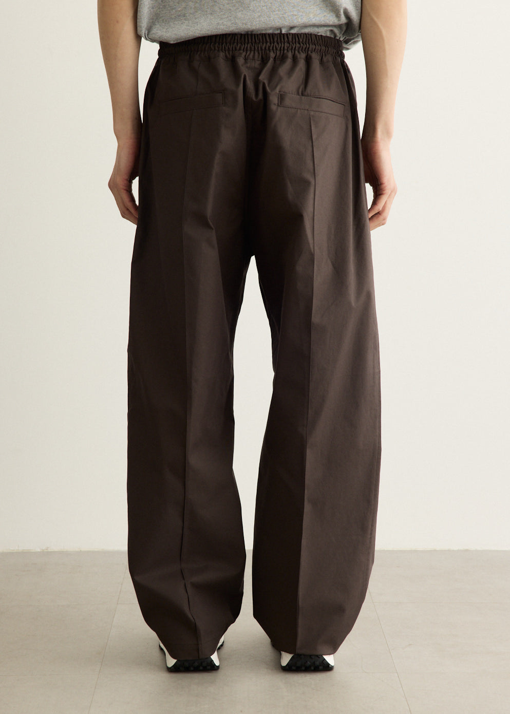 Cotton Twill Elastic Pants