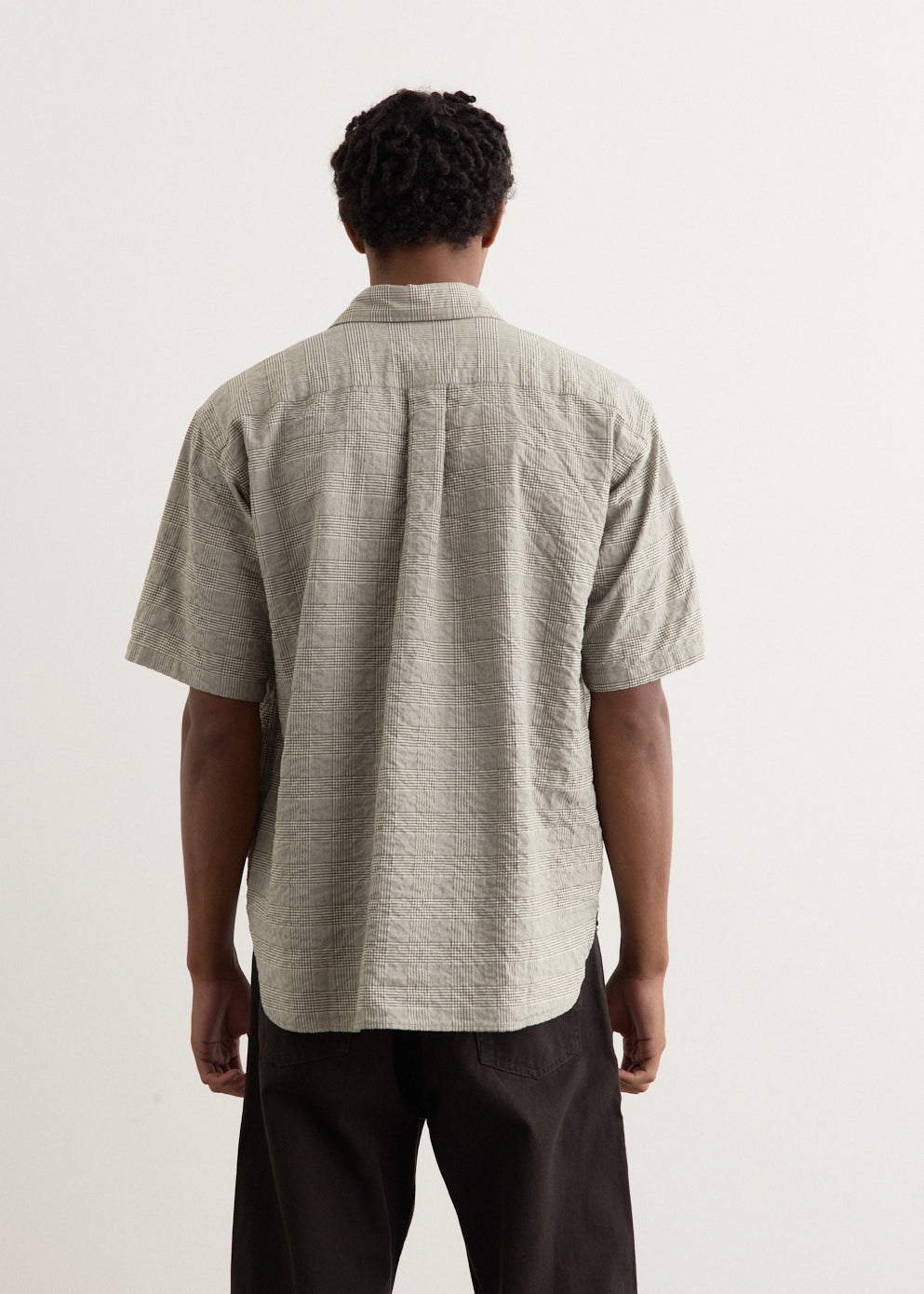 Ole Oversized Check Short Sleeve Shirt