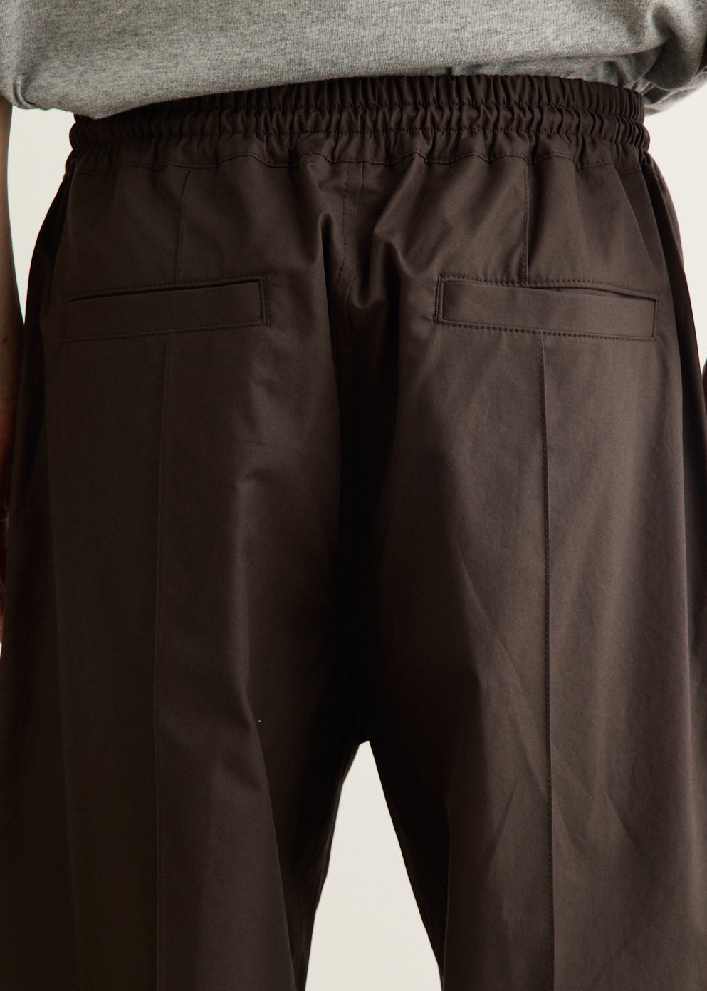 Cotton Twill Elastic Pants