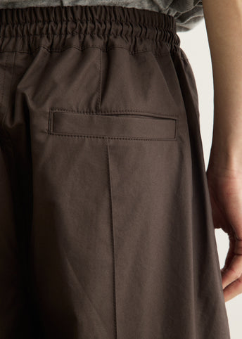 Cotton Twill Elastic Pants