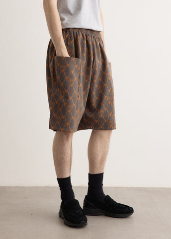 String C.S. Shorts - Poly Jacquard