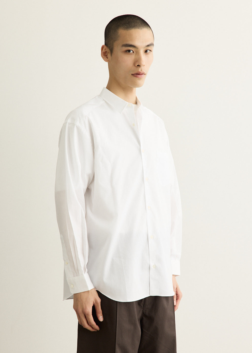 Cotton Broad Logo Shirt
