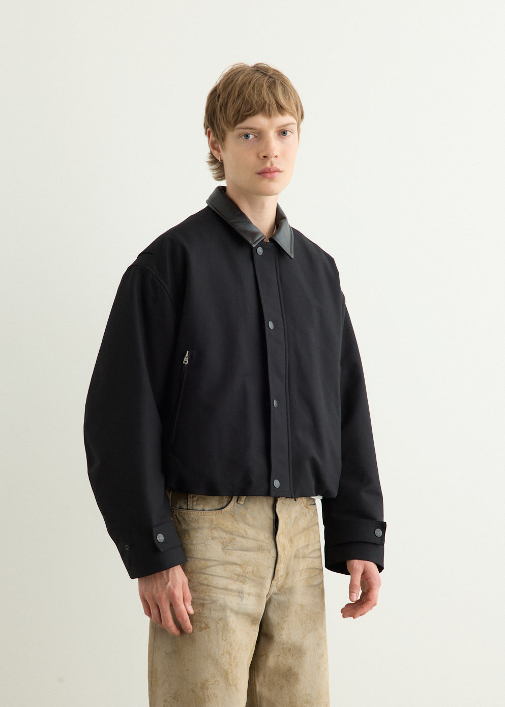 Opado Double Cotton Satin Jacket