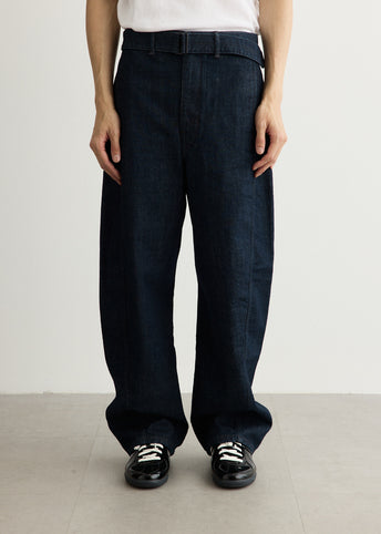 Twisted Belted Pants