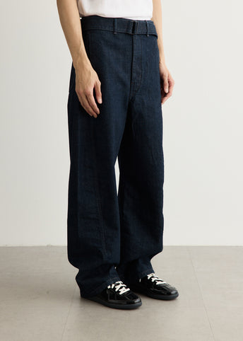 Twisted Belted Pants