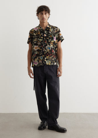 Heirloom Floral Short Sleeve Shirt