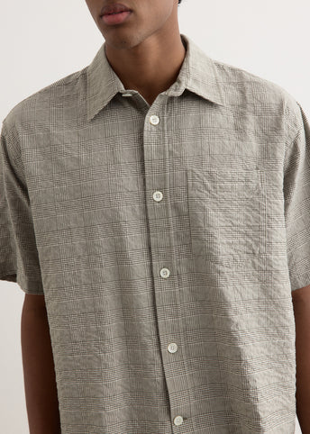 Ole Oversized Check Short Sleeve Shirt