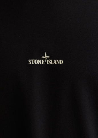 Organic Cotton Blurred Compass Long Sleeve T-Shirt