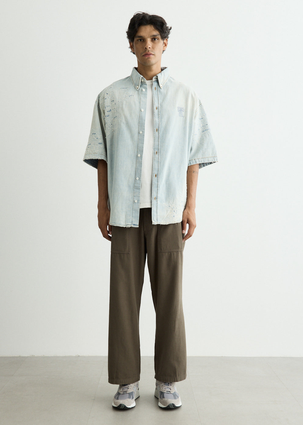 Setar Short Sleeve Mending Shirt