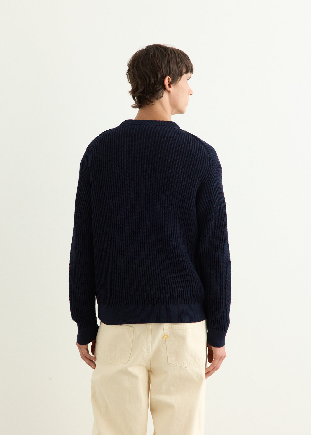 Fox Head Cotton Ribbed Jumper