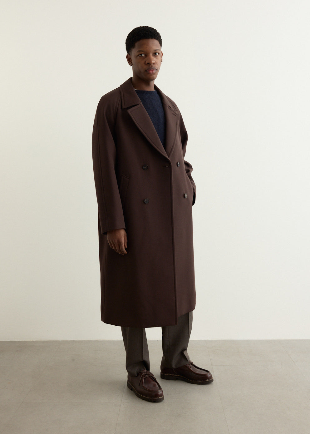 Twisted Double Cloth Coat