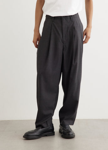 Summer Wool Wide Pants