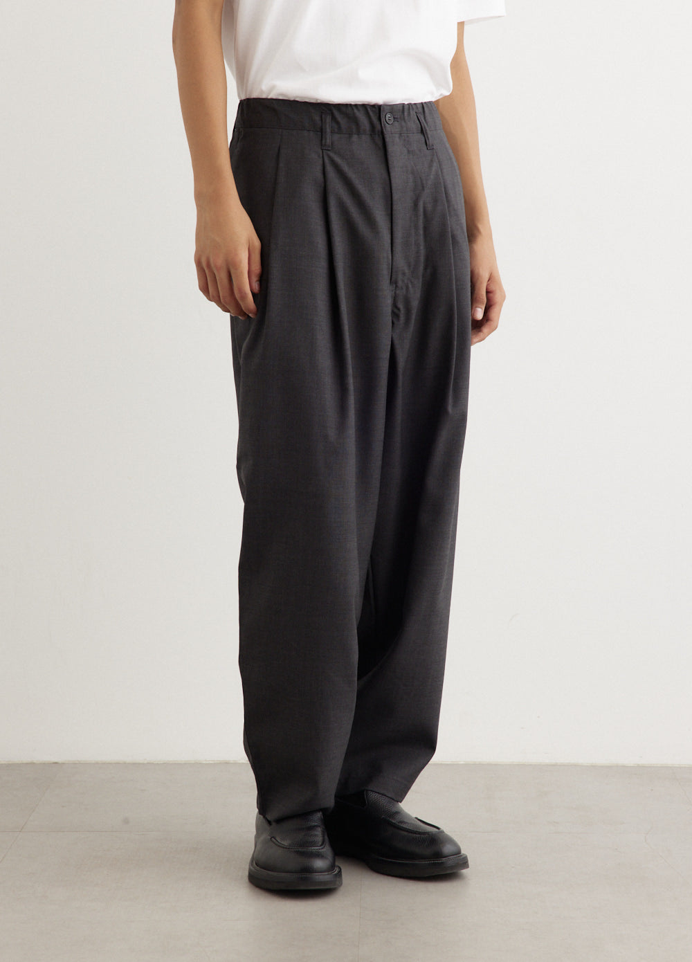 Summer Wool Wide Pants