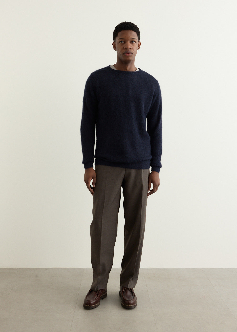 Baby Suri Alpaca Sheer Knit Pullover