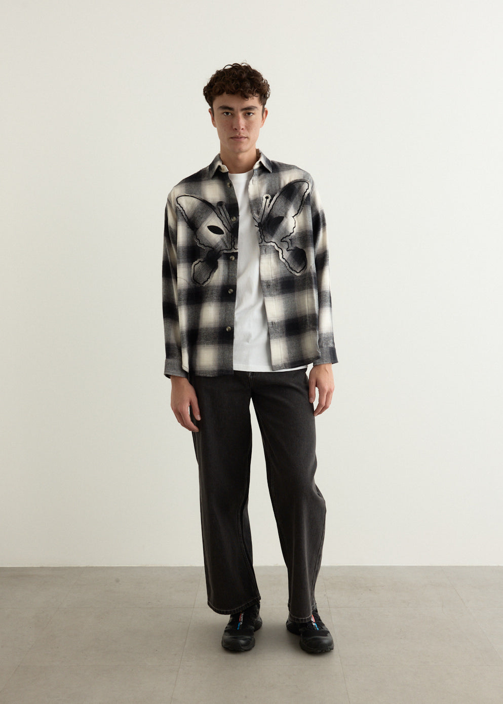 Alien Kiss Check Over Shirt