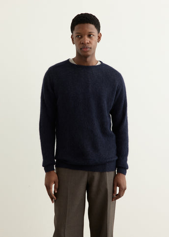 Baby Suri Alpaca Sheer Knit Pullover