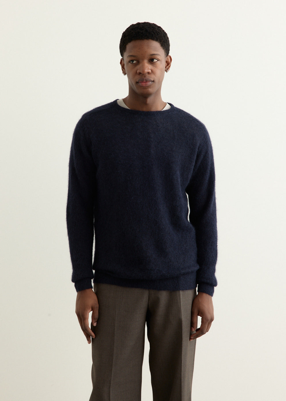 Baby Suri Alpaca Sheer Knit Pullover