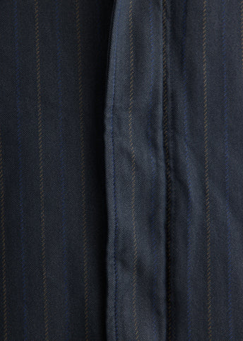 Herringbone Stripe Garment Treated Jacket