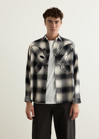 Alien Kiss Check Over Shirt