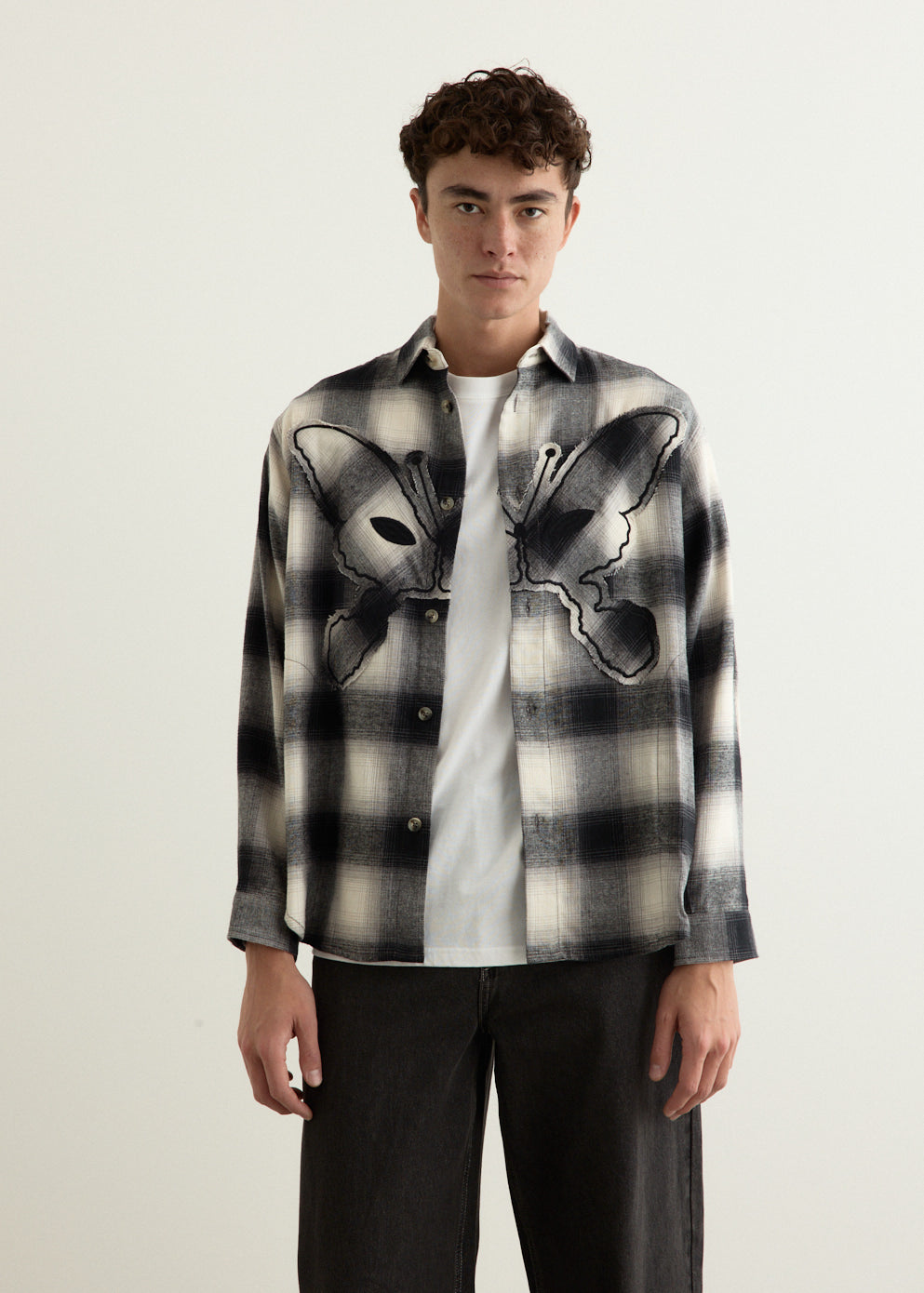 Alien Kiss Check Over Shirt