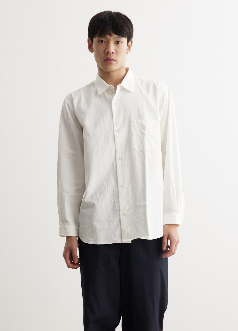 Button Wide Shirt
