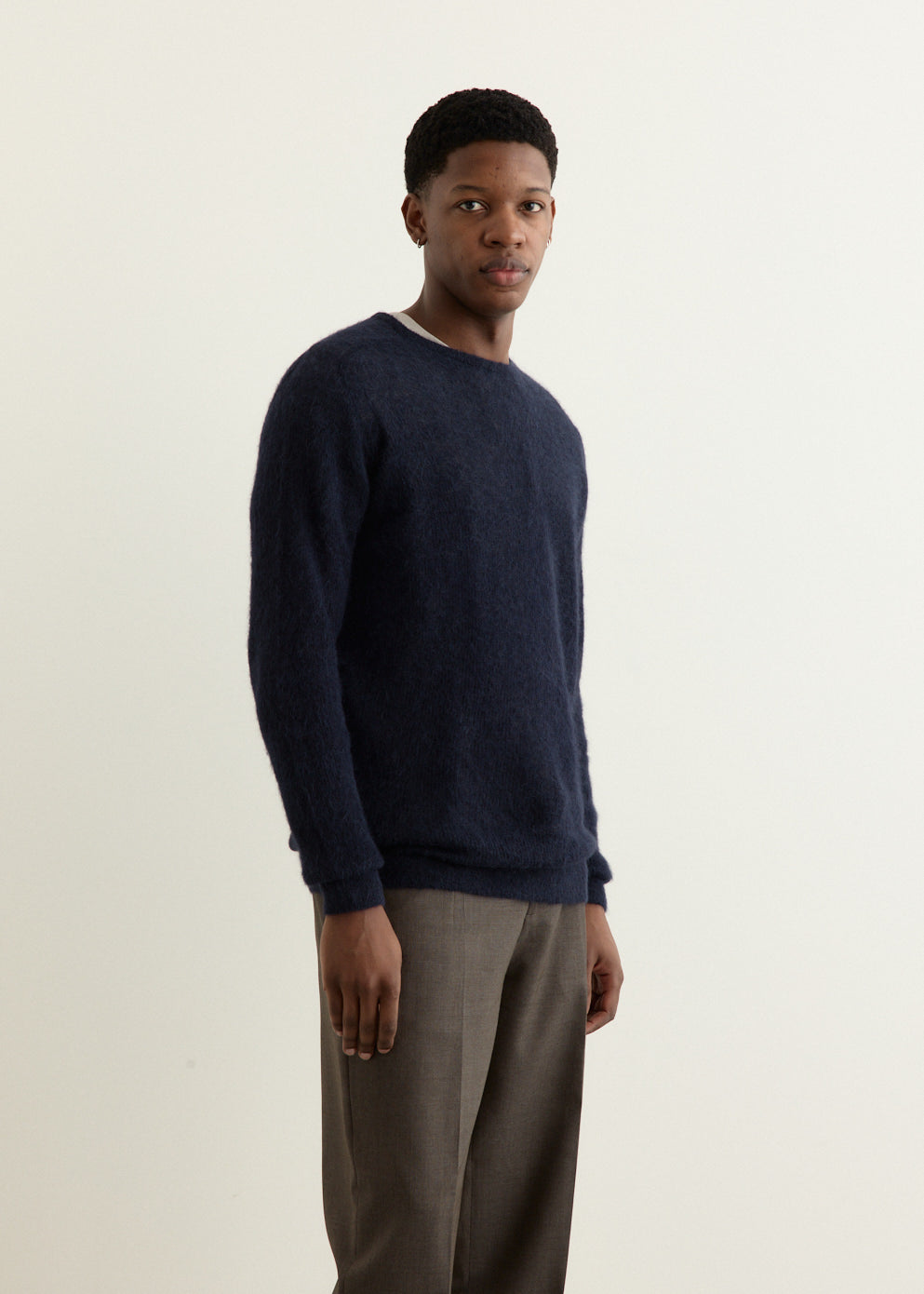 Baby Suri Alpaca Sheer Knit Pullover