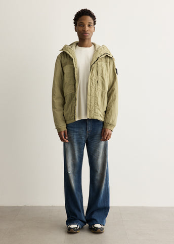 Warp Rib Nylon Short Parka