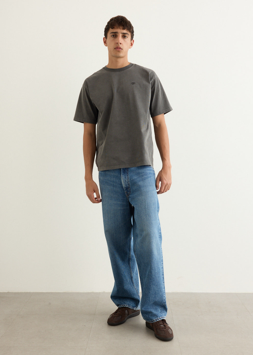 SNYC Relaxed Pigment Dyed Short Sleeve T-Shirt