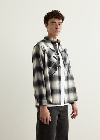 Alien Kiss Check Over Shirt