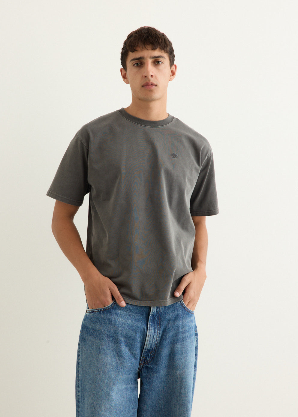 SNYC Relaxed Pigment Dyed Short Sleeve T-Shirt
