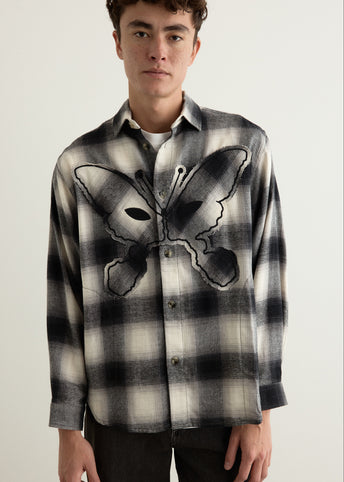 Alien Kiss Check Over Shirt