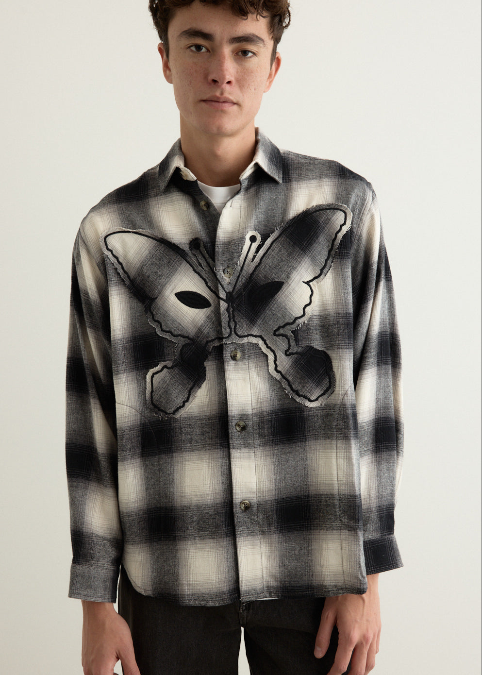 Alien Kiss Check Over Shirt