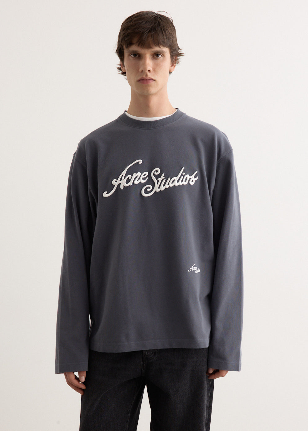 Acne Studios - Exford LS Pique Tourist Logo T-Shirt - Tshirt logo,All Products : American Fashion Style Bags On Sale Acne Studios - Exford LS Pique Tourist Logo T-Shirt - Tshirt logo,All Products : American Fashion Style Bags On Sale