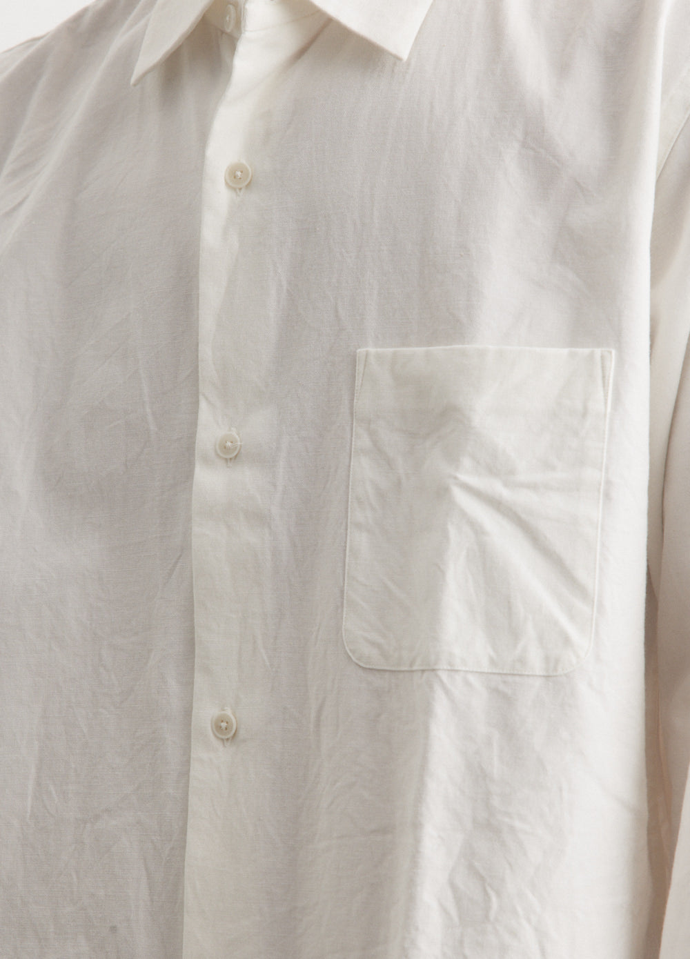 Button Wide Shirt