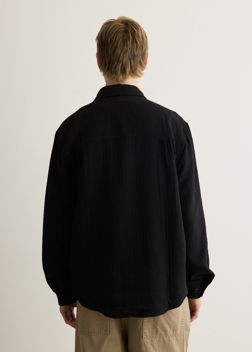 Cruise Ticking Utility Overshirt